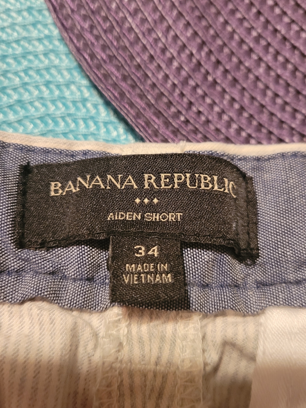Banana Republic Aiden Short in Light Blue
